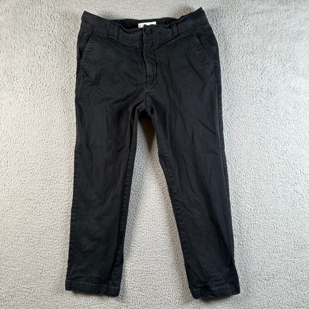 I Love Ugly Slim Kobe Pant Mens M W29 Black Cropped Straight Leg Streetwear